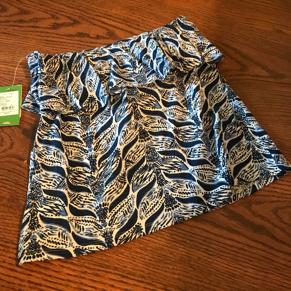 Lilly Pulitzer strapless top